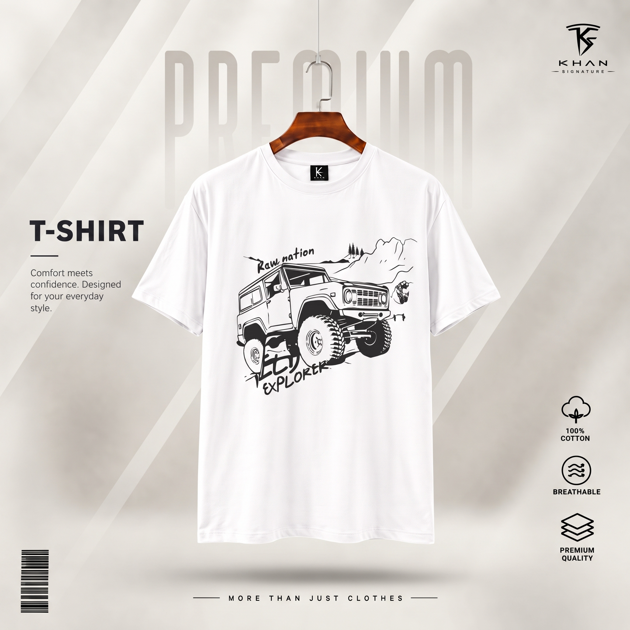 Car Black T-Shirt