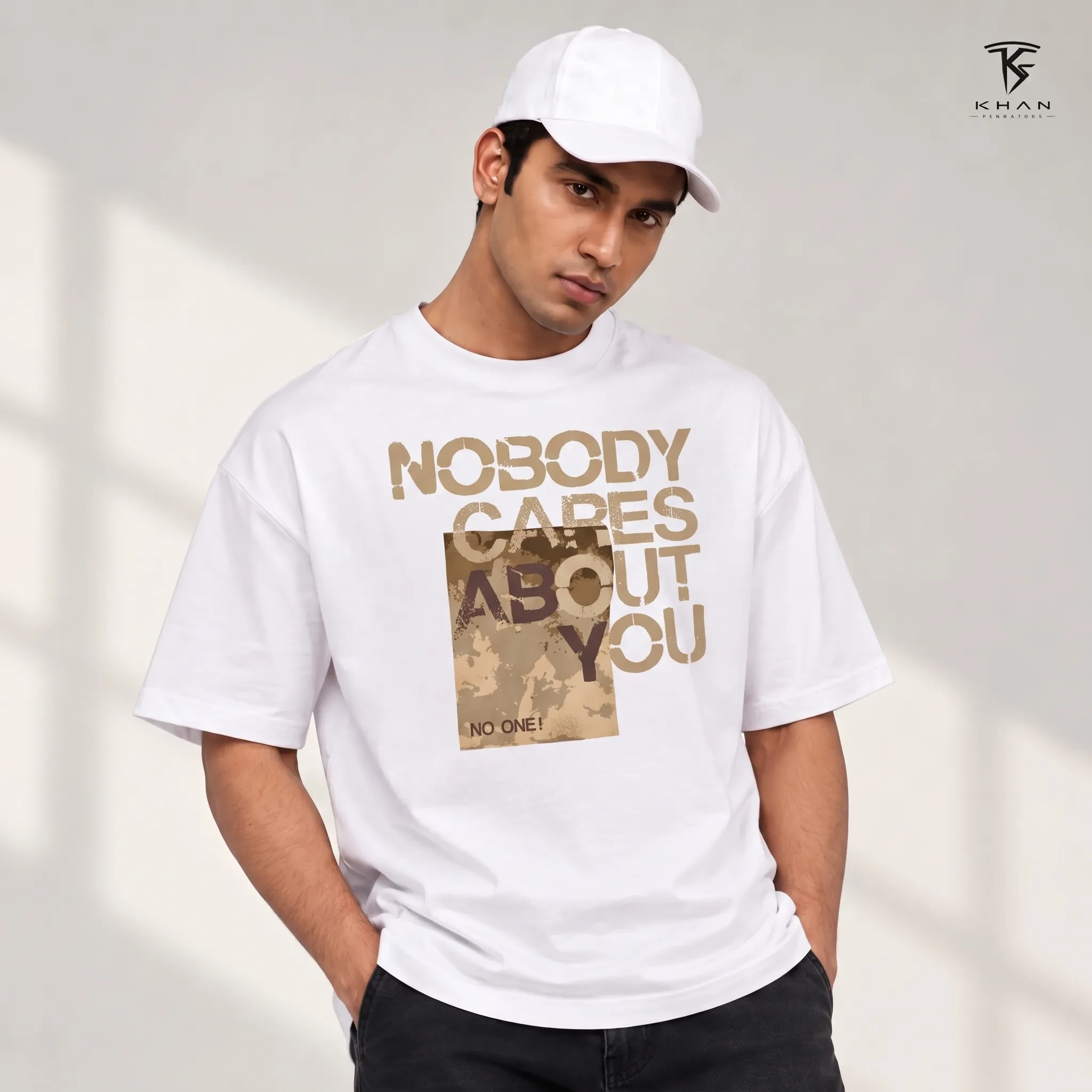 NOBODY CARES ABOUT YOU DROPSHOULDER